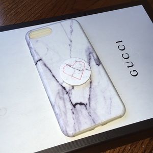 White Marble iPhone 7/8 Plus Case